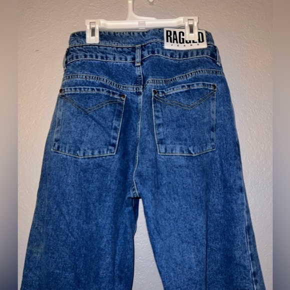 The Ragged Priest Women Double Waist Wide Leg Jeans - Picture 5 of 9